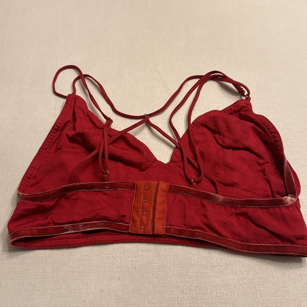 StyleStalker Red Bra Top - Picture 2 of 4